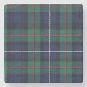 ClanRobertsontartan-karierter SteinUntersetzer