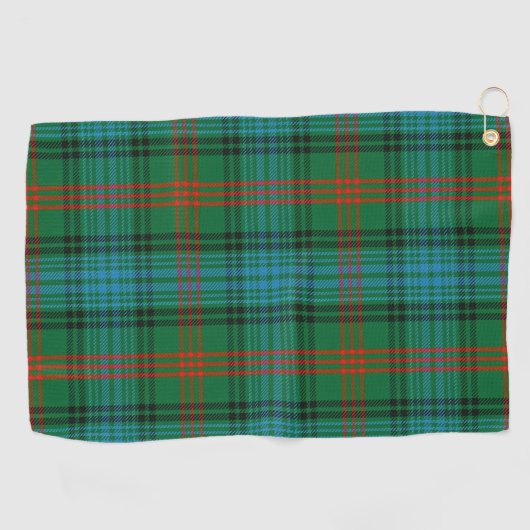 ClanRossScottishTartan Golfhandtuch (Horizontal)