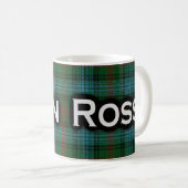 ClanRossTartanScottish Kaffeetasse (VorderseiteRechts)