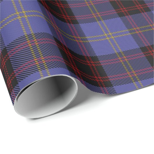 ClanRutherfordScottishTartan Geschenkpapier (Rolleneckpunkt)