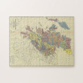 Clans of Scotland Historical Map Clan Locations Puzzle (Horizontal)