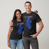 Clans of Scotland Scottish Map T-Shirt (Unisex)