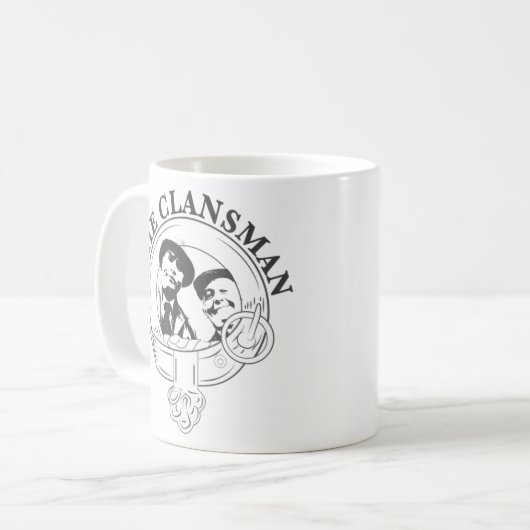 Clansman Still Game Kaffeetasse (Vorderseite Links)