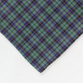ClanStevensonTartan Fleecedecke (Ecke)
