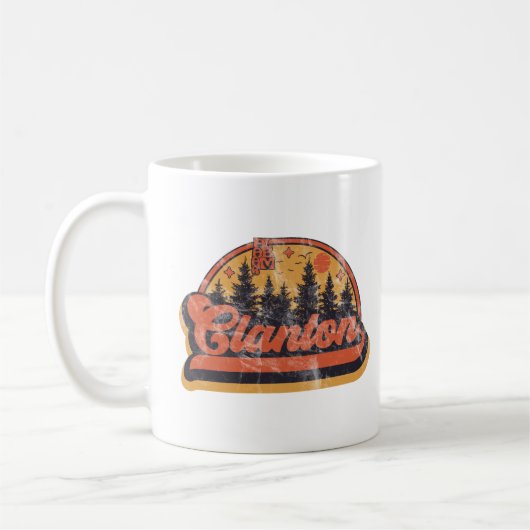 Clanton, Alabama Kaffeetasse (Links)