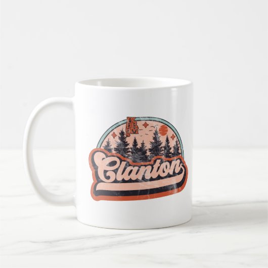 Clanton, Alabama Kaffeetasse (Links)