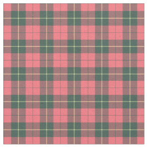 Clanwallace verwitterter Tartan Stoff