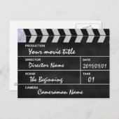 CLAP Film Postkarte (Vorne/Hinten)