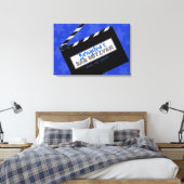 CLAPBOARD Bar Mitzvah Sign in Memory Board Leinwanddruck (Insitu (Schlafzimmer))