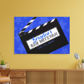 CLAPBOARD Bar Mitzvah Sign in Memory Board Leinwanddruck (Insitu (Wohnzimmer))