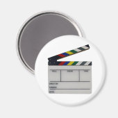 Clapboard-Filmregisseurstafel Magnet (Vorderseite/Rückseite)