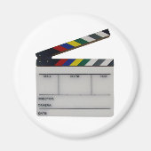 Clapboard-Filmregisseurstafel Magnet (Vorne)