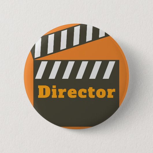 Clapper Board Director Button (Vorderseite)