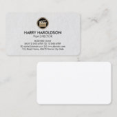 Clapperboard Film Director Premium Business Card Visitenkarte (Vorne/Hinten)