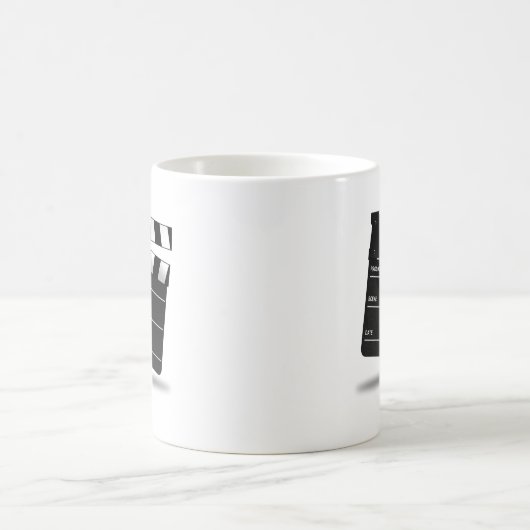Clapperboard Kaffeetasse (Mittel)