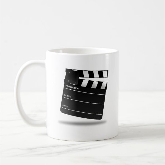 Clapperboard Kaffeetasse (Links)
