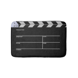 Clapperboard Kino Badematte