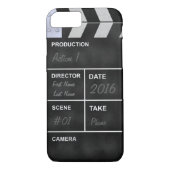clapperboard Kino Case-Mate iPhone Hülle (Rückseite)