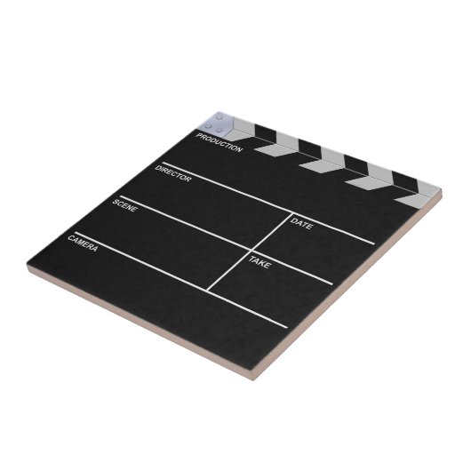 clapperboard Kino Fliese (Seite)