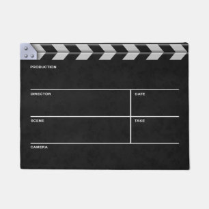 Clapperboard Kino Fußmatte