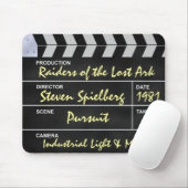clapperboard Kino Räuber der verlorenen Arche Mousepad (Mit Mouse)