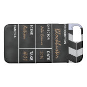 Clapperboard Kino "Renner " Case-Mate iPhone Hülle (Rückseite (Horizontal))
