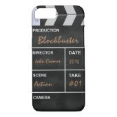 Clapperboard Kino "Renner " Case-Mate iPhone Hülle (Rückseite)