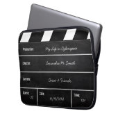 Clapperboard Laptopschutzhülle (Vorderseite Links)