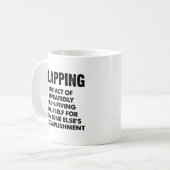 Clapping Funny Mug Kaffeetasse (Vorderseite Links)