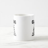 Clapping Funny Mug Kaffeetasse (Mittel)