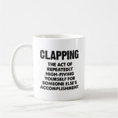 Clapping Funny Mug Kaffeetasse (Links)