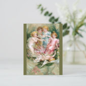 Clapsaddle: Charmante Feen 2 Postkarte (Stehend Vorderseite)