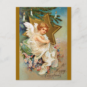 Clapsaddle: Weihnachtsengel Feiertagspostkarte