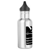 Claqueta Edelstahlflasche (Links)