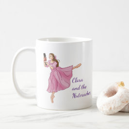 Clara and the Nutcracker Illustration with Name Kaffeetasse