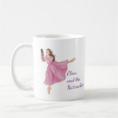 Clara and the Nutcracker Illustration with Name Kaffeetasse (Links)