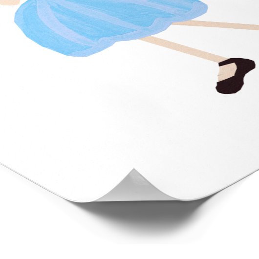 Clara Art Print Poster (Ecke)