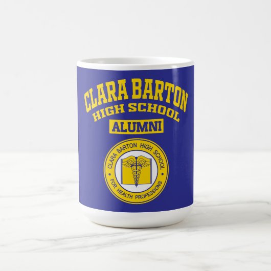 Clara Barton High School NY Alumni-Tasse Kaffeetasse (Mittel)