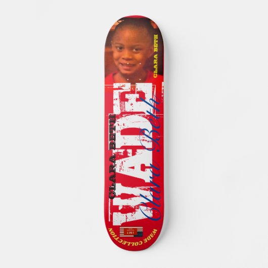 CLARA BETH WADE 1 Skateboard (Vorderseite)