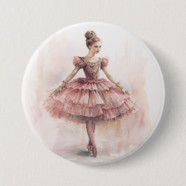 Clara (Blonde Hair) from The Nutcracker Ballet Button