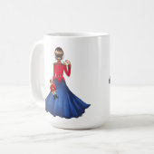 Clara, die Maus und der Nutcracker Soldier Kaffeetasse (Vorderseite Links)