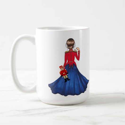 Clara, die Maus und der Nutcracker Soldier Kaffeetasse (Links)