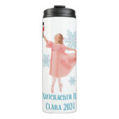 Clara mit Nutcracker 2024 Thermosbecher (Vorderseite)