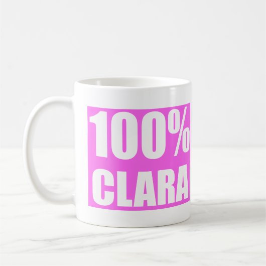 Clara-Name Kaffeetasse (Links)