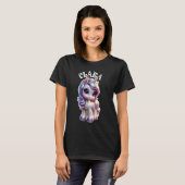 Clara Niedlich Unicorn Design for Girls Name Clara T-Shirt (Vorne ganz)