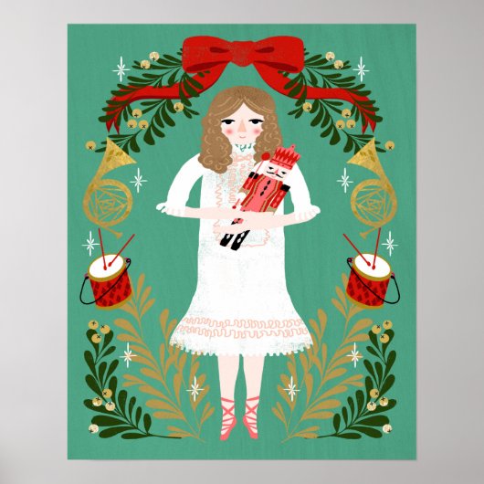 Clara Nutcracker Ballet Poster (Vorne)