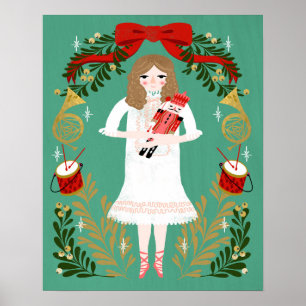 Clara Nutcracker Ballett Poster