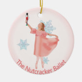 Clara Nutcracker Keramik Ornament (Vorne)