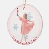 Clara Nutcracker Keramik Ornament (Links)