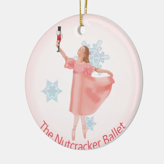 Clara Nutcracker Keramik Ornament (Links)